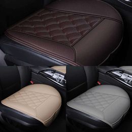 Upgrade Waterproof Leather Car Seat Cover Protector Mat Universal Front Backret Breathable Car Van Auto Seat Cushion Protector Pad