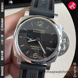 Watch Swiss Made Panerai Sports Watches PANERAISS Submersible Watch Luminor Automatic Machinery 42mm Male Pam01392 Waterproof Designer Stainless Steel High Qual