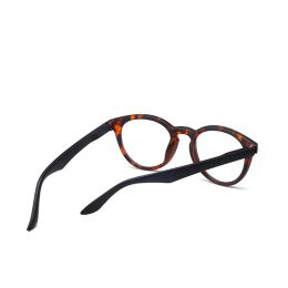 Zilead Retro Leopard Oval Frame Reading Glasses For Men&Women Clear Lens Presbyopia Eyeglasses Eyewear With Diopter+1.0 to 4.0