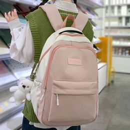 School Bags Cool Girl Travel Book Cute Ladies Waterproof Kawaii College Backpack Women Leisure Bag Fashion Laptop Student Female