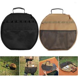 Storage Bags Thickened Pan Pouch 600D Oxford Cloth Baking Trays Bag Portable Large Capacity For Outdoor Beach Picnic Suppiles