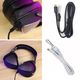 Accessories USB C Headphones Cable Soft Opneend Bare Wire Replacement for ASUS ROG Delta / ASUS ROG Delta S Headphones F19E