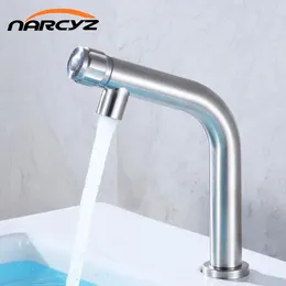 Bathroom Sink Faucets Basin Faucet 304 Stainless Steel Single Cold Toilet Wash SUS3678-2