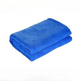 2024 30x30 30x60cm 1/2PCS Microfiber Cleaning Towel Thicken Soft Drying Cloth Car Body Washing Towels Double Layer Clean Rags