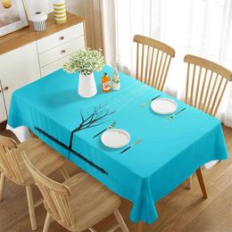 Table Cloth 2024 Printed Polyester Pattern Home Tablecloth-23HY9