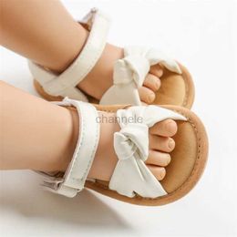 Sandals Infant Baby Girl Sandals Summer Outdoor Casual Beach Shoes PU Leather Newborn Toddler Prewalker Soft Sole Shoes 24329