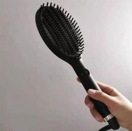 Massage comb Glide heat Hair Brush One Step Dryer Styler Volumizer Multifunctional Straightening Curly with Negative Ions epack3268934