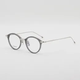 Sunglasses Frames Prescription Eyeglasses Optical Myopia Glasses Men Pure Titanium Frame Retro Reading Eyewear Thom Brand
