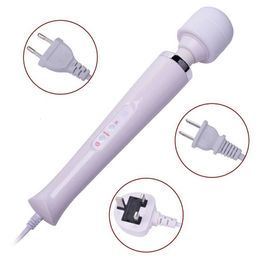 10 frequency direct plug-in large AV vibrator female adult electric stimulation massage stick fun products