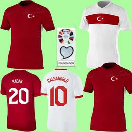 3xl 4xl Turkey Club Full Sets Soccer Jersey 24 National Team Burak Kenan Karaman Hakan Calhanoglu Zeki Celik Sukur Ozan Kabak Yusuf Yizici Turquia Shirt Kits