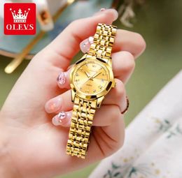 Olevs Women's Quartz High Quality Watch with a dial diameter of 27mm