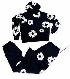2024 New Harajuku Three-dimensial Fr Foam Hoodie Street Carnival Men and Women Loose Casual y2k Clothes I6Kr#