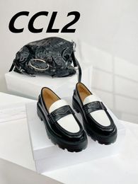 Casual Shoes 24 Spring Cowhide Leather Loafers High Definition On The Models Full Of Girls Small And Sweet Size35-39