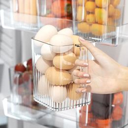 Storage Bottles Fruit Vegetable Eggbox Refrigerator Side Door Box Fresh Organiser With Handle Case Container Kitchen Containers Boxs