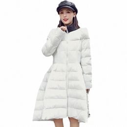 giacca Abbigliamento donna Cappotto invernale freddo Piumino Cott Giacca calda spessa imbottita in cotone Parka Top bianco Cappotto stile Lg Donna q3Yr #