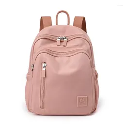 School Bags 2024 Backpack Women's Outdoor Travel Waterproof Nylon Mini Portable Schoolbag Man Bag