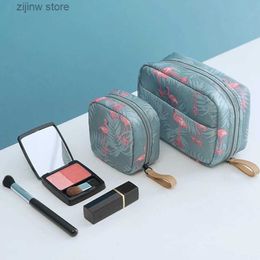 Other Home Storage Organization Mini Cosmetic Bag Flamingo Solid Color Travel Toiletry Storage Bag Cactus Beauty Makeup Bag Cosmetic Bag Organizer Special Offer Y2
