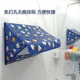 Laundry Bags Bathroom Waterproof Storage Bag Shower Suit Hanging Without Holes Folding Convenient Supplies