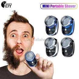 Electric Shavers Electric Shaver Portable Razor Man Travel Attire Wet And Dry USB Rechargeable Painless Trimmer Knive Face Beard Razor For Men 240329
