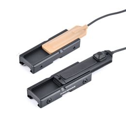 Laser indicator PEQ15 mouse tail card slot tactical battery laser box M600C flashlight fixed switch base