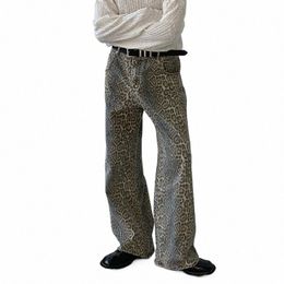 grey Women's Jeans High Waist Hip Hop Straight Fi Pants Streetwear Harajuku Y2K Style 2024 Female Wide Leg Denim Trouser 65Mr#
