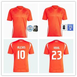 24 25 Chile national team soccer jerseys ALEXIS Vidal ZAMORANO Vargas Medel 2024 Pinares camiseta de futbol football shirts