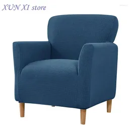 Chair Covers Small Single Sofa Cover Corn Kernel Fabric Stretch Armchair For Living Room Kitchen Office Washable Protector