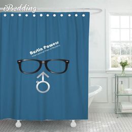 Shower Curtains Minimalist Solid Series Curtain 3D Printed Cartoon Anime Bathroom Waterproof With Hooks Bath Decoration