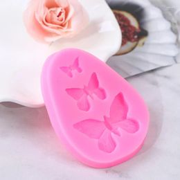 Baking Tools Butterfly Mould Silicone Accessories 3D DIY Sugar Craft Fondant Cake Decor