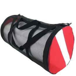 Bags Scuba Bag Diving Equipment Knapsack Wet Clothes Swimming Fins Flippers Mesh Net Handbag Folding Large Capacity Storage Bag