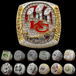 Luxury Super Bowl Championship Ring Designer 14K Gold KC Champions Rings For Mens Womens Diamond Star Jewelrys