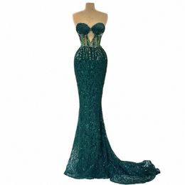 luxury Fascinating Evening Dres Formal Backl Sexy Mermaid Off Shoulder Sleevel Beautiful Mop Prom Gowns For Women 82ig#