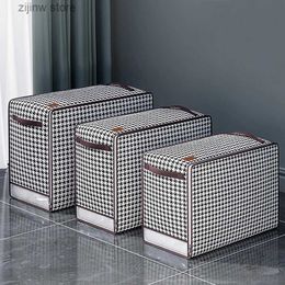 Other Home Storage Organisation Foldable Quilt Storage Box Dustproof Organisers NonWoven Wardrobe Space Saving Bag HouseMoving Bedding Box Travel Storage Y24032