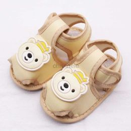 Sandals Newborn Baby Girl First Walkers Soft Sole Crib Toddler Shoes Infant Baby Girls Cute Floral Bow Casual Shoes Kids Sandals 240329