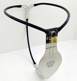 Male Device Belt With Anal Plug Stainless Steel Cage Strap on Penis BDSM Bondage Sex Toys For Men4320698