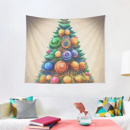 Tapestries Christmas Tree #24 Tapestry Aesthetic Wall Decoration Bedroom Decor For