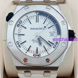 Nice AP Wristwatch Mens Watch Royal Oak Offshore Precision Steel Date Automatic Mechanical Watch 15710ST.OO.A010CA.01