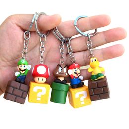 Keychain Mary cartoon game pendant, foreign trade PVC resin cute pendant