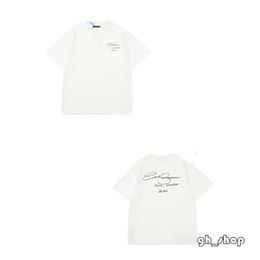 2024 Summer Mens T Shirt Cole Buxton Summer Loose Shirt Men Women High Street Classic Slogan Print Top Tee Shirt 4476