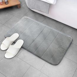 Bath Mats Home Mat Super Absorbent Bathroom Carpets Rugs Soft Memory Foam Floor Bedroom Toilet Shower Rug Decor