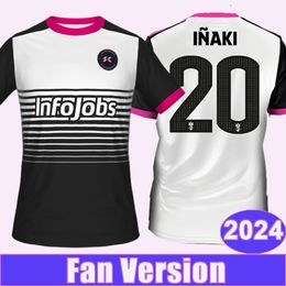 2024 Kunisports INAKI Mens Soccer Jerseys KUN JANDRO SERGI SAVIOLA Home Football shirts Adult Short Uniforms
