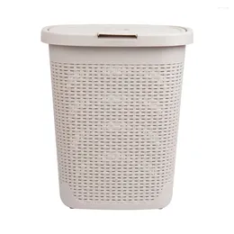 Laundry Bags Ultra Thin Basket Durable And Fashionable Gift Plastic Wicker Design Allows For Breathability Circulation