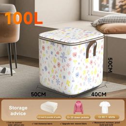 Storage Bags Quilt Bag Collapsible Foldable Clothes Lightweight Organizer With Capacity For Small Spaces