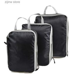 Other Home Storage Organisation Travel Storage Bag Compressible Packing Cubes Travel Suitcase Luggage Organiser Foldable Waterproof Nylon HandbagTravel Bag Y24