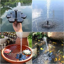 Garden Decorations Easy-to-Install Solar Fountain Add Charm To Outdoor Space Art Decoration Float