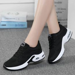 Casual Shoes Air Mesh Cushion Woman Female Breathable Sports Travel Flat Running Students Net Canvas Women Yoga