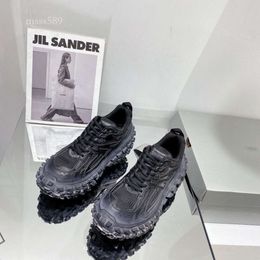 Novo para 2024 estação europeia 2022 novo instagram paris pai sapatos masculinos e femininos lazer esportes casais velhos sola grossa sapatos de pneu tendência