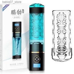 Other Massage Items Electric water bath hydrotherapy massage machine penis enlargement vacuum pump suction male masturbation machine penis pump sex toy Q240329