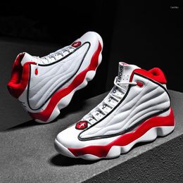 Basketball Shoes Practical High-elastic Cushioning Thick-sole Non-slip And Wear-resistant Sneakers High-top Training