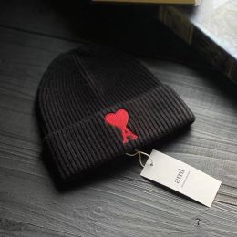 Caps Fashion ami wool knit hat for ladies designer Beanie cap Winter braid warm men's hat for birthday gifts